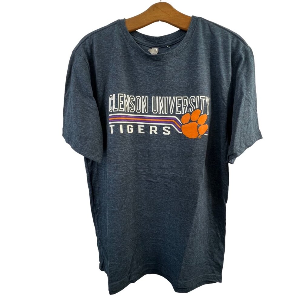 Ouray Indie II Short Sleeve Tee Size Large Clemson Tigers Midnight Blue NEW